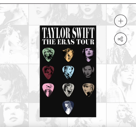 Taylor Swift The Era Guitar Picks