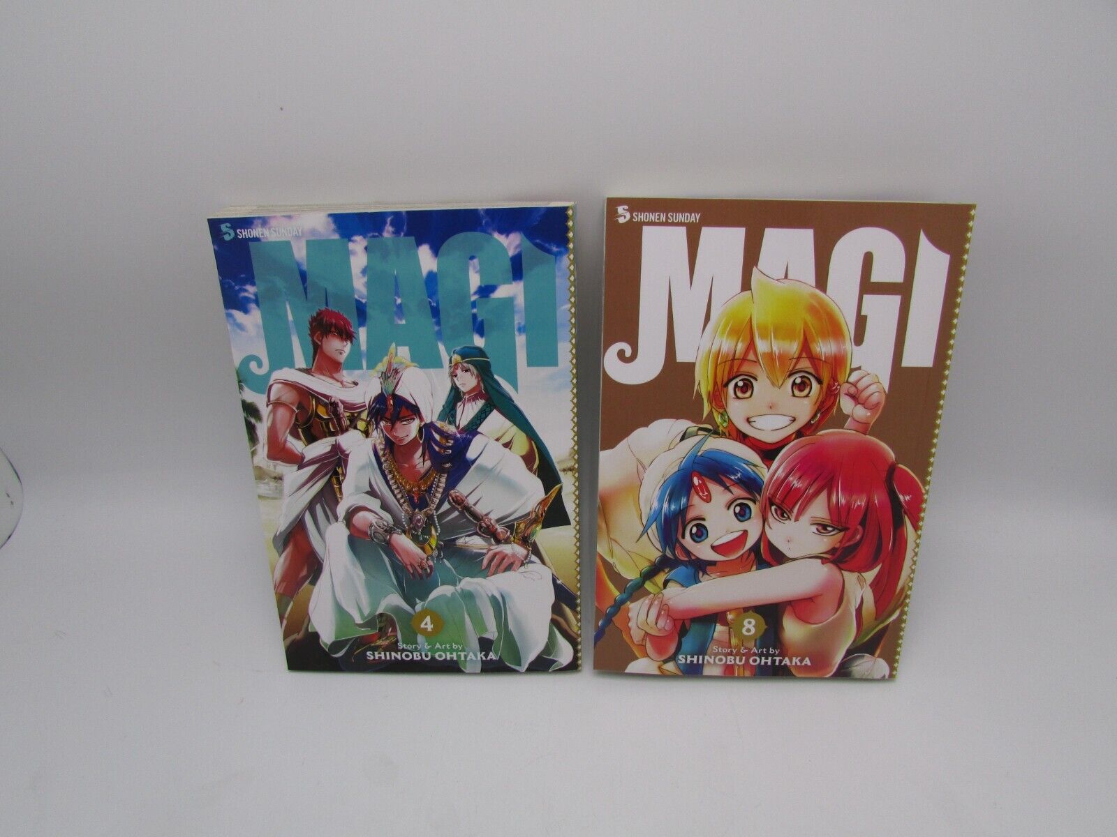 Volume 4 and Volume 8