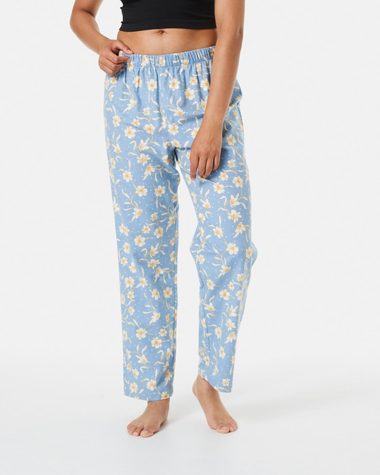 Printed flannel pants