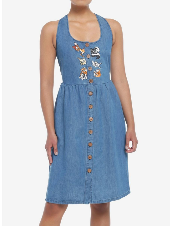 Disney denim dress