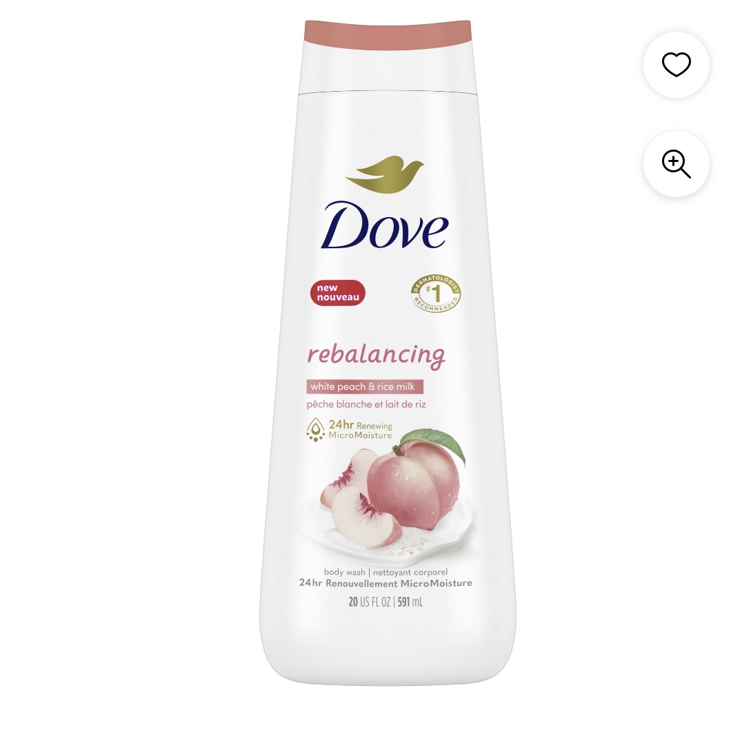 Dove Moisturising Gentle Womens Body Wash 591ml