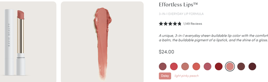 Effortless lip