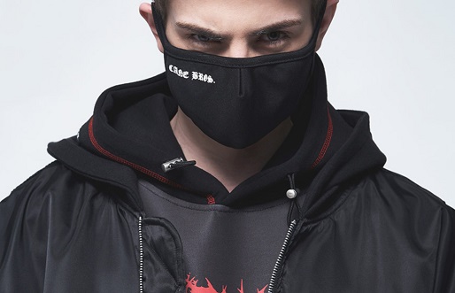 Gothic Lettering Mask BK