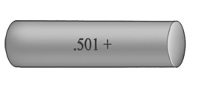 Class x Plug No-Go Gauge