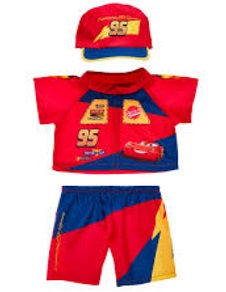 Disney Pixar Cars Racing Outfit 3 pc