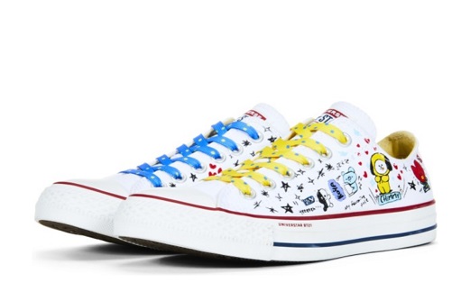 Converse X BT21 Chuck Taylor All Star Low White