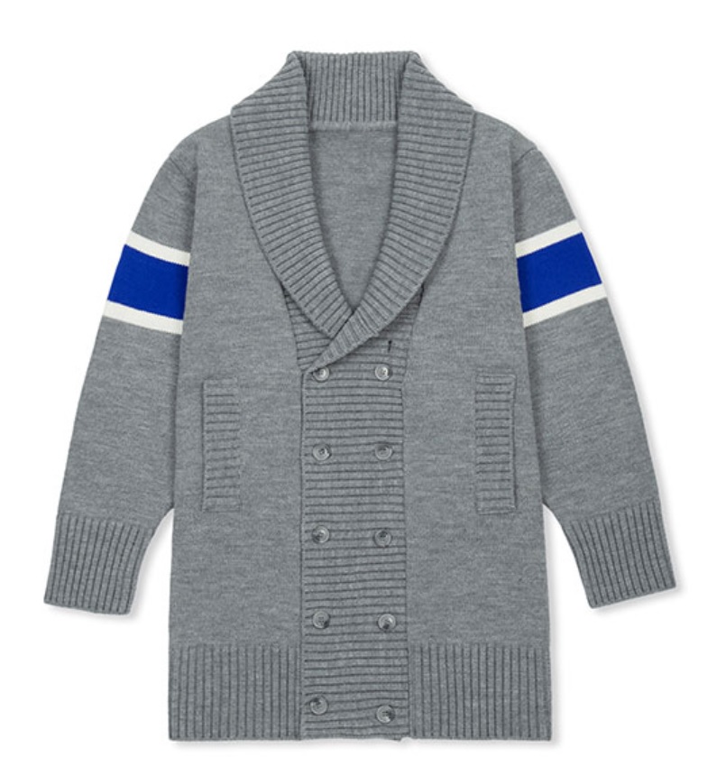 Shawl Collar Cardigan2 (Gray)