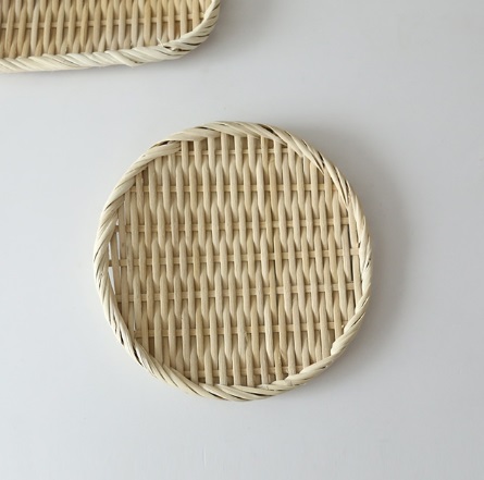 Bamboo tray for fried vegetables